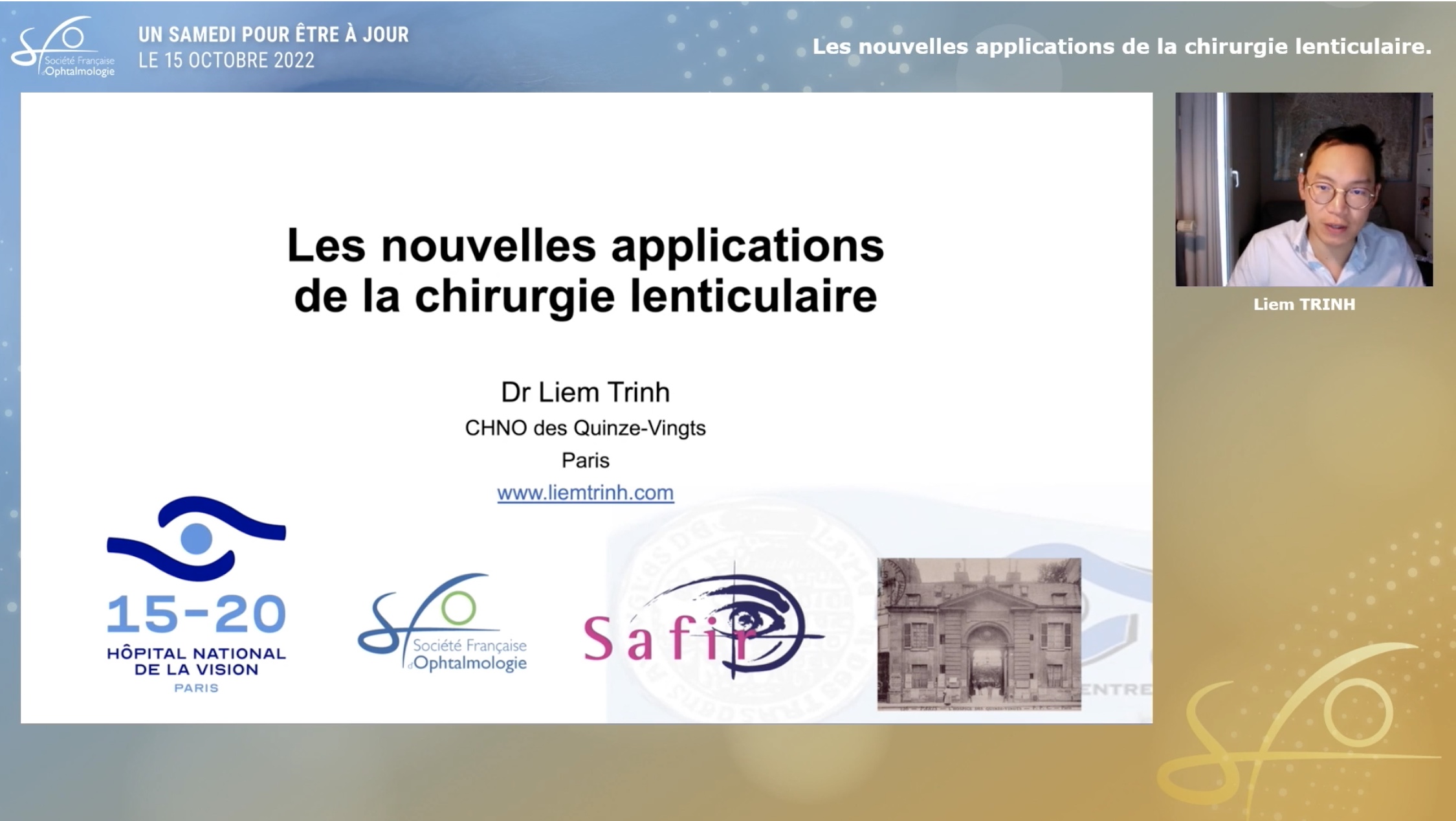 Chirurgie lenticulaire SMILE Paris
