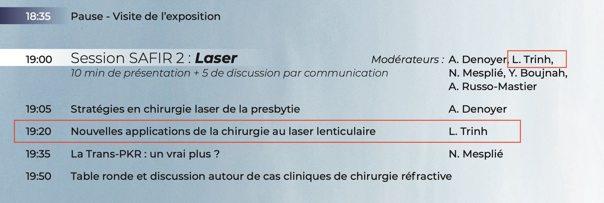 opération yeux laser myopie Trinh Paris 15-20
