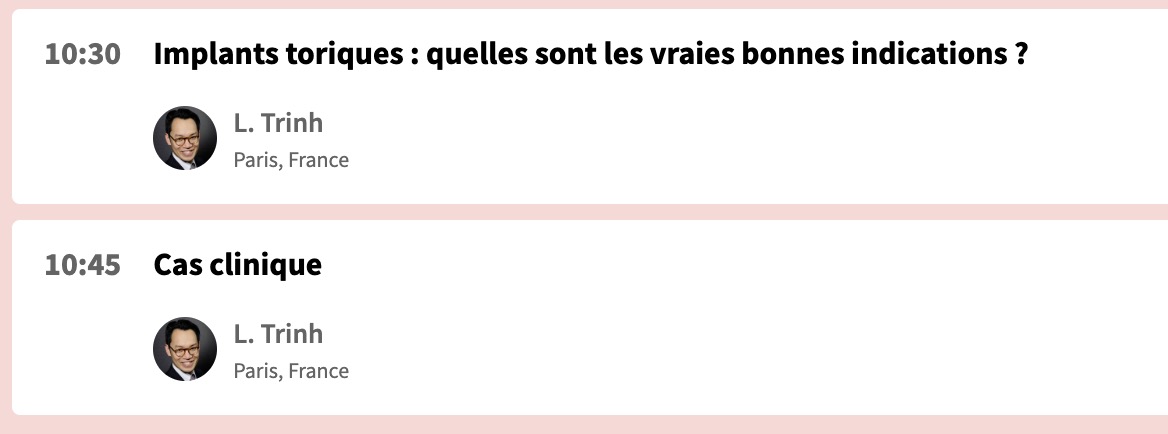 Meilleur chirurgien de la cataracte Paris