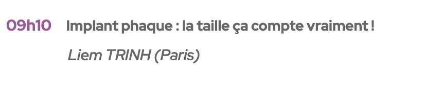 Implant phaque Paris
