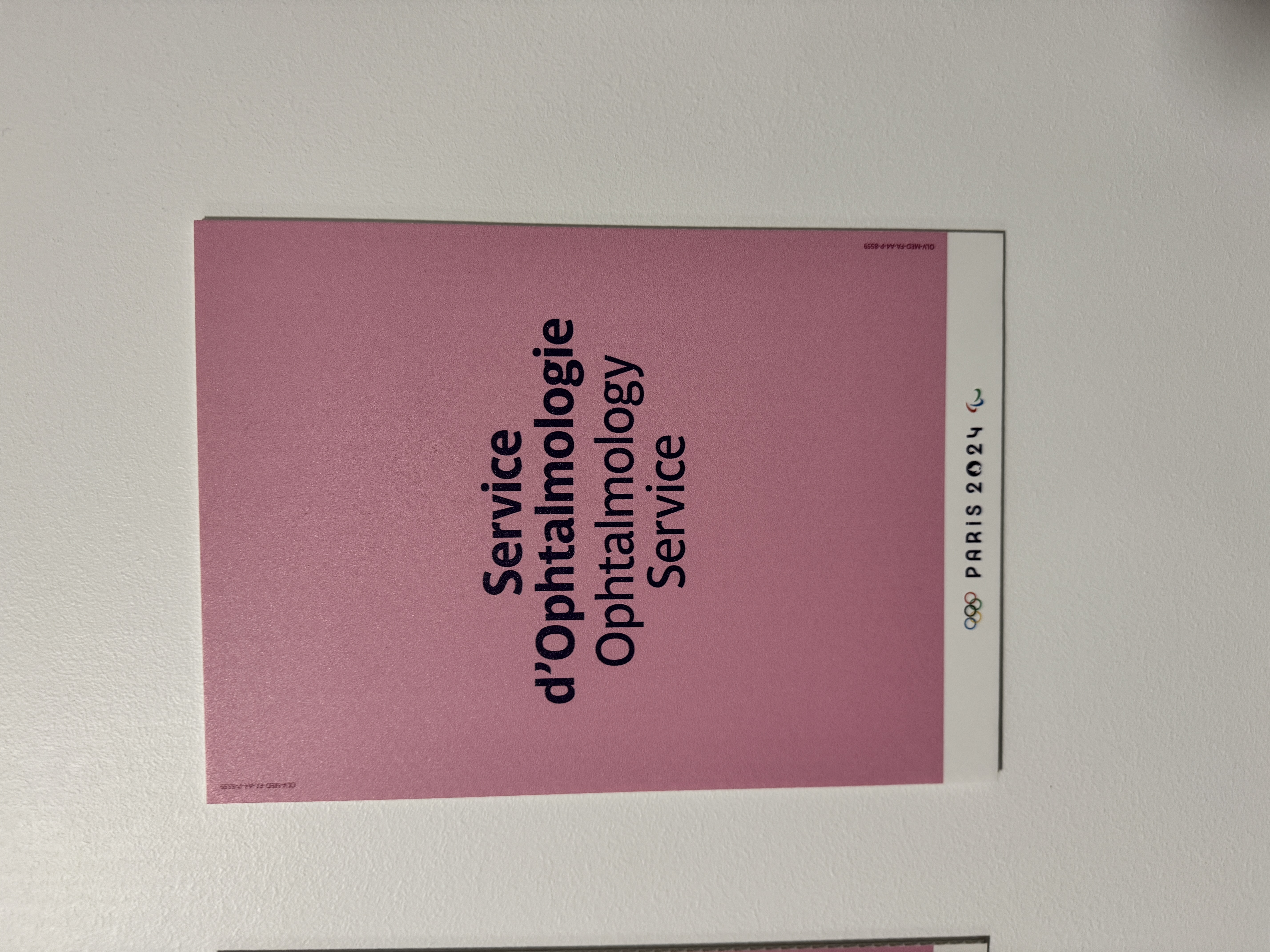 Ophtalmologie JO Paris 2024 