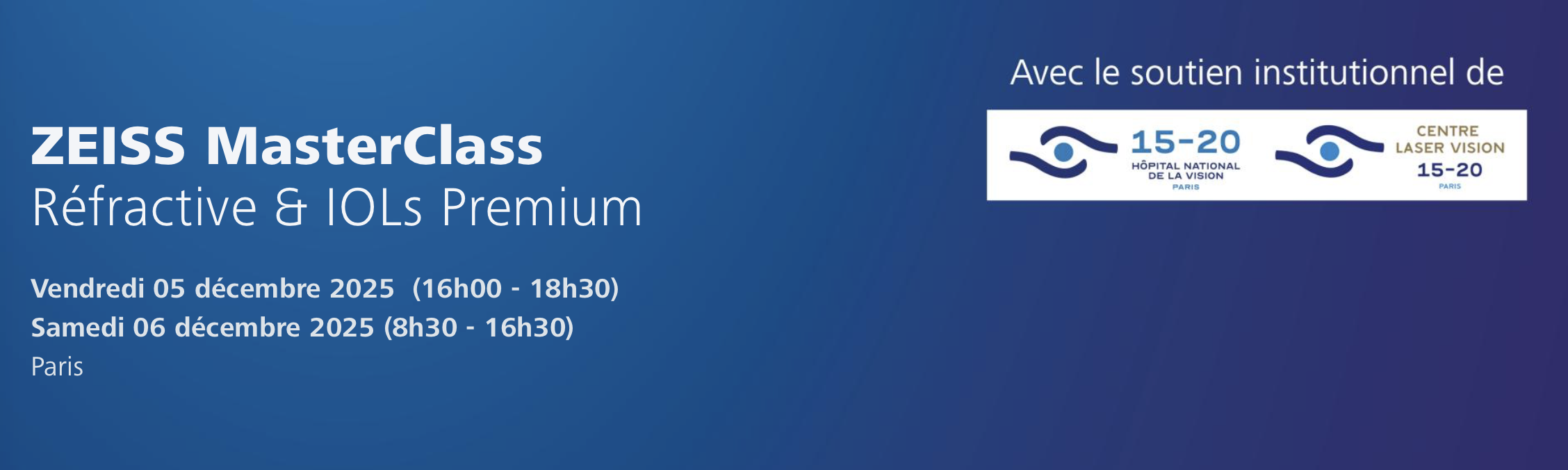 MasterClass Zeiss Paris SMILE