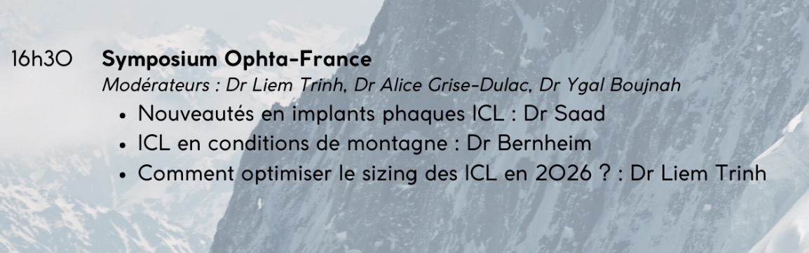 Implant phaque ICL sizing